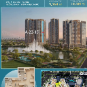 A-22-15 – CĂN HỘ 2PN VIEW TRỰC DIỆN NHẠC NƯỚC (TÒA A NEXUS ZONE)