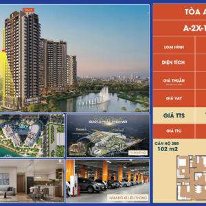 CT3 A-20-12 – CĂN HỘ 3PN MASTERI COSMO CENTRAL – THE GLOBAL CITY