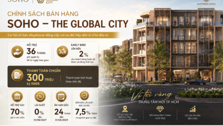 Nhà phố Soho – The Global City