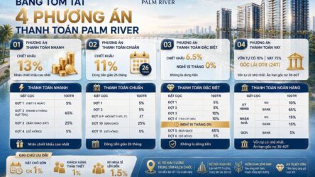 Chi Tiết Chính Sách Thanh Toán Căn Hộ: Chiết Khấu Khủng