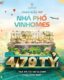 Chạm giấc mơ nhà phố Vinhomes Green City – Giá chính thức trung bình chỉ từ 4,79 tỷ đồng